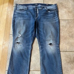 Silver jeans size 26 plus